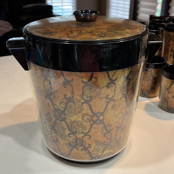 Vintage Thermo-Serv bundle ice bucket, server, mugs, tumblers - Picture 6 of 10